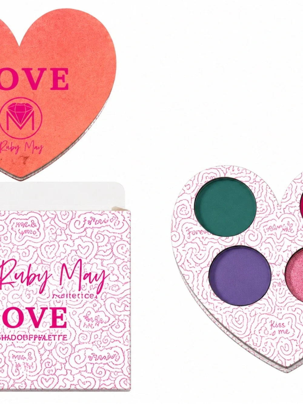 LOVE Eyeshadow Palette - Pink